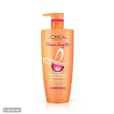 L'Oreal Paris Shampoo, Nourish, Repair  Shine, For Long and Lifeless Hair, Dream Lengths, 650ML-thumb0