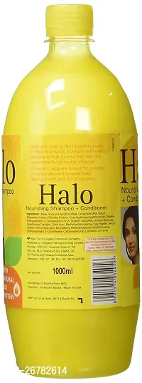 Halo Shampoo  Conditioner with Natural Egg Protein for Soft and Silky Hair - 1 litre-thumb3