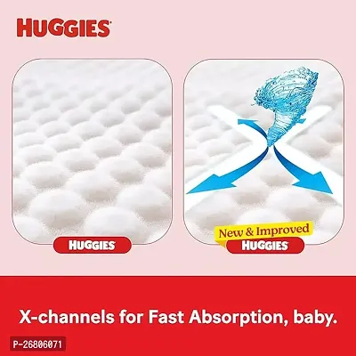Huggies Complete Comfort Wonder Pants Large (L) Size (9-14 Kgs) Baby Diaper Pants, 42 count| India's Fastest Absorbing Diaper with upto 4x faster absorption | Unique Dry Xpert Channel-thumb3