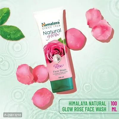 Himalaya Natural Glow Rose Face Wash, 50ML-thumb2