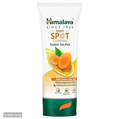 Himalaya Dark Spot Clearing Turmeric Face Pack | Organically sourced Turmeric | Reduce dark spots in 7 days | Gives Radiant Skin | 50g-thumb0