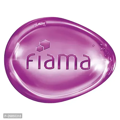 Fiama Gel Bar Blackcurrant And Bearberry for Radiant Glowing Skin, With Skin Conditioners, 125g soap (Pack Of 3)-thumb2