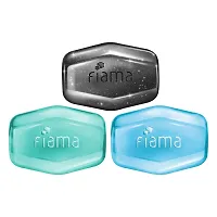 Fiama Men Gel Bar Active Celebration Pack with 3 unique gel bars, Charcoal and Grapefruit Gel Bar, Refreshing Pulse and Energising Sport for moisturised skin 125g soap (Pack of 3)-thumb1