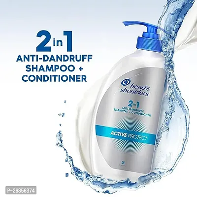 Head  Shoulders , Anti Dandruff Shampoo + Conditioner, Active Protect, 650 ML-thumb2