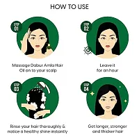 Dabur Amla Hair Oil - 450 ml | For Strong, Long and Thick hair | Nourishes Scalp | Controls Hair Fall, Strengthens Hair  Promotes Hair Growth-thumb4