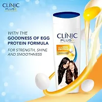 Clinic Plus Strength  Shine, Shampoo, 355ml, with Egg Protein, All Hair Types, for Women  Men-thumb2