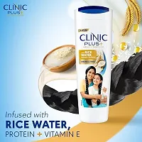 Clinic Plus Strong  Thick Shampoo with Rice water,Protein  Vitamin E for Hair Strengthening, Breakage Reduction and Thicker Hair,175 ml.-thumb1