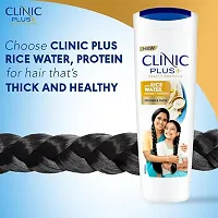 Clinic Plus Strong  Thick Shampoo with Rice water,Protein  Vitamin E for Hair Strengthening, Breakage Reduction and Thicker Hair,175 ml.-thumb2