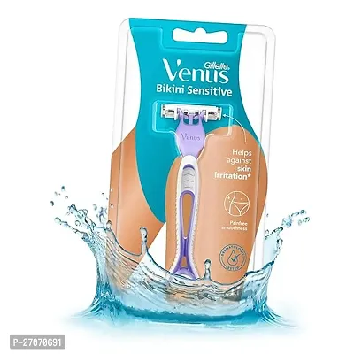 Gillette Venus Bikini sensitive hair removal razor| Intimate care| Derm tested | No irritation