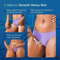 Gillette Venus Bikini sensitive hair removal razor| Intimate care| Derm tested | No irritation-thumb4