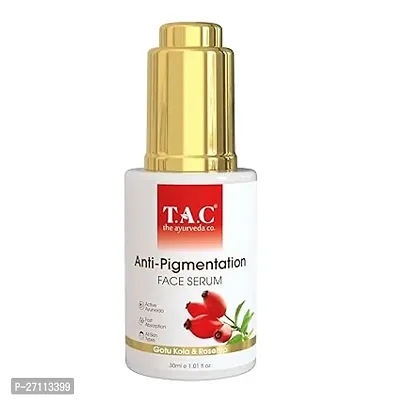 TAC - The Ayurveda Co. Anti-Pigmentation Face Serum with Gotu Kola  Rosehip - Ayurvedic, Natural, and Organic Face Serum for Pigmentation Issue, 30ml