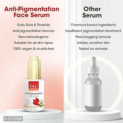 TAC - The Ayurveda Co. Anti-Pigmentation Face Serum with Gotu Kola  Rosehip - Ayurvedic, Natural, and Organic Face Serum for Pigmentation Issue, 30ml-thumb3