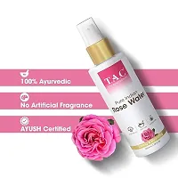 TAC - The Ayurveda Co. Pure Indian Rose Water For Toning  Hydration, Alcohol Free, 100% Ayurvedic, for Women  Men, All Skin Types, 100ml-thumb4