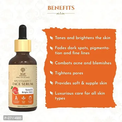 Khadi 10% Vitamin C Face Serum With Grapefruit , 30ml-thumb2