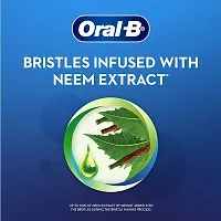 Oral-B Criss Cross Adult Manual Toothbrush With Neem Extract, Medium (Green,Buy 2 Get 2 Free)-thumb1