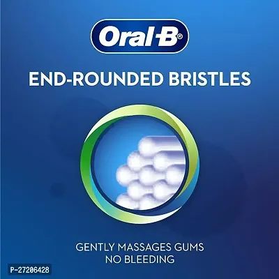 Oral-B Criss Cross Adult Manual Toothbrush With Neem Extract, Medium (Green,Buy 2 Get 2 Free)-thumb5