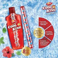 Dabur Cool King Thanda Tel Hair Oil - 374ml (Pack of 2) | Power of 11 Ayurvedic Herbs | Relaxing  Refreshing Cooling Effect | Relieves Headache, Sleeplessness  Stress | Suitable for Men's  Women-thumb2