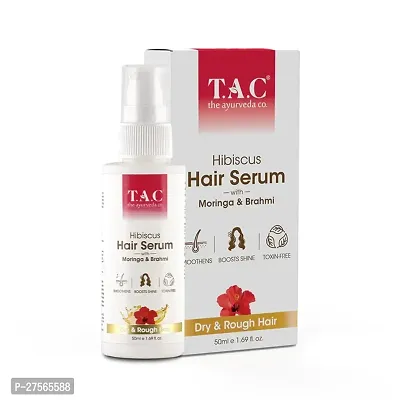 TAC Hibiscus Hair Serum With Moringa  Brahmi For Dry  Rough Hair-thumb0