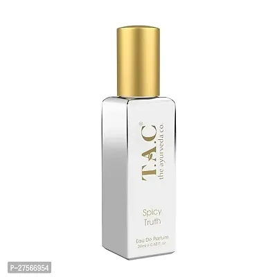 T.A.C - The Ayurveda Co. Spicy Truth Perfume, Eau De Parfum For Citrusy with Fruity Hints, Long Lasting Fragrance - 20ml