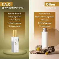 T.A.C - The Ayurveda Co. Spicy Truth Perfume, Eau De Parfum For Citrusy with Fruity Hints, Long Lasting Fragrance - 20ml-thumb3