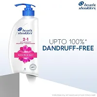 Head  Shoulders 2-in-1 Smooth and Silky Anti Dandruff Shampoo + Conditioner, 650ml-thumb3