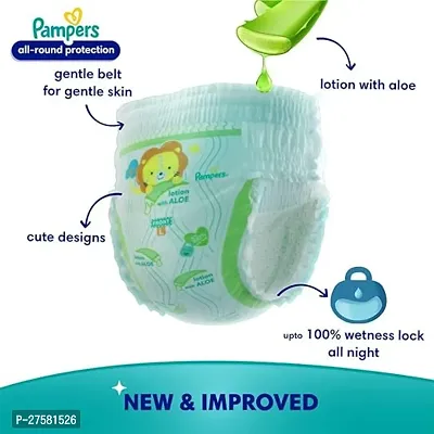 Pampers All round Protection Pants Style Baby Diapers, XX-large (XXL) Size, 42 Count, Anti Rash Blanket, Lotion with Aloe Vera, 15-25kg Diapers-thumb2