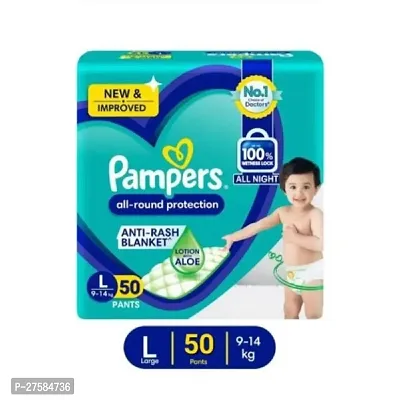 Pampers All Round Protection Baby Diaper Pants (Mega Savings) (L) 50's-thumb0