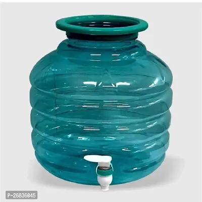 Plastic Water Dispenser Jar Matka With Tap 10 L-thumb0