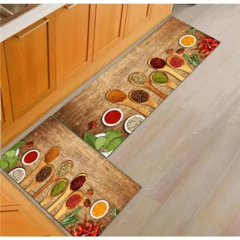 Digital Printed Combo Mat for Kitchen