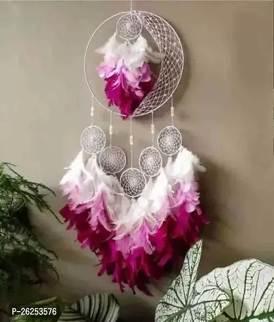 Stylish Fabric Multicoloured Dream Catchers For Home Decoration