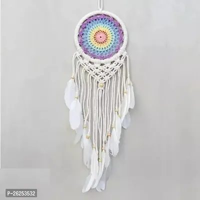 Stylish Fabric White Dream Catchers For Home Decoration