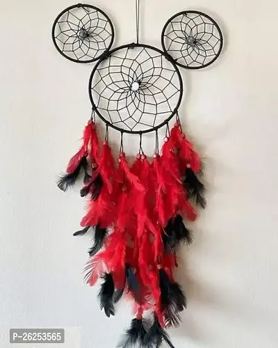 Stylish Fabric Multicoloured Dream Catchers For Home Decoration