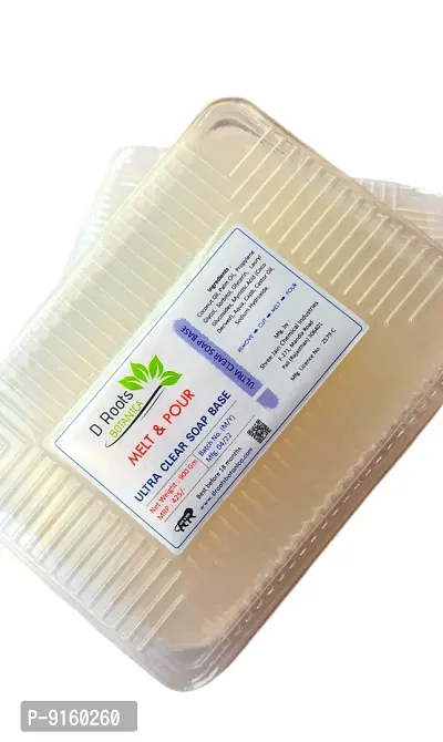 D Roots Ultra Soap Base - Herbal, Natural - 900 Grams (Pack of 1)-thumb5