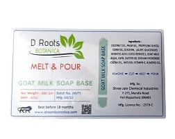 D Roots Botanica Goat Milk Melt and Pour Soap Base - 900 Gram - Pack of 1-thumb2