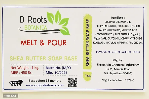 Roots D Botanica Shea Butter Soap Base-thumb4