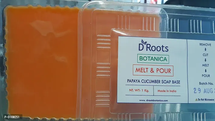 Roots D Botanica Papaya Cucumber Melt And Pour Soap Base-thumb3