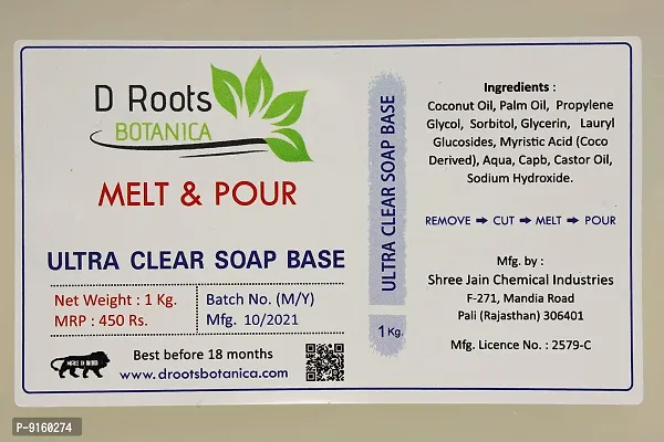 Roots Botanica Ultra Clear Melt and Pour Soap Base-thumb2