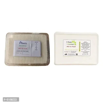 D Roots Camel Milk Soap Base + Triple Butter Organic Soap Base