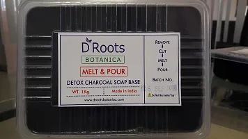 Roots D Botanica Detox Charcoal Melt And Pour Soap Base-thumb1