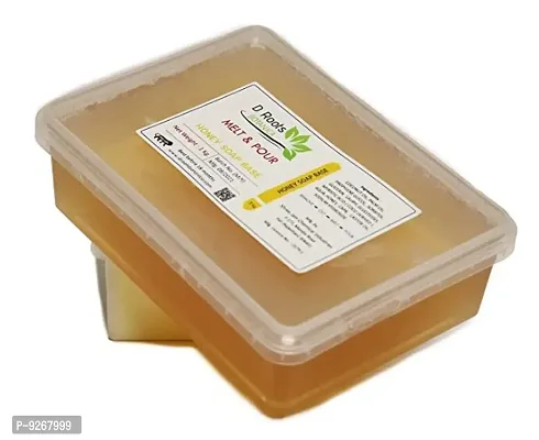 Roots D Roots Botanica Honey Clear Soap Base - 1 KG with Natural Ingredients