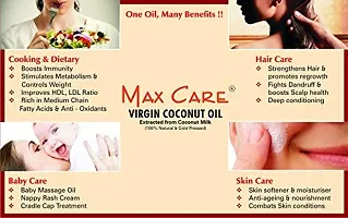 Max Care Cold Pressed Virgin Coconut Oil, 500ml-thumb1