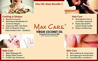 Max Care Cold Pressed Virgin Coconut Oil, 1L-thumb1