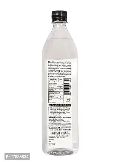 Max Care Cold Pressed Virgin Coconut Oil, 1L-thumb2