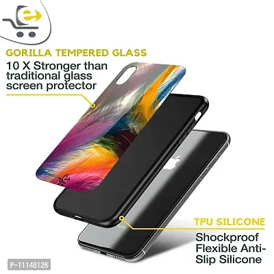 ECFAK Expecto Always Printed Glass Back Cover Compatible for iPhone 12 Pro |TPU Shock-Resistant Soft Edge | 360? Protection-thumb3