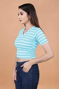 Elegant Cotton Blend Top For Women-thumb2