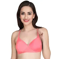 Deekri Collection, Women PC Cotton Moulded Non Padded Bra for daily use-thumb1