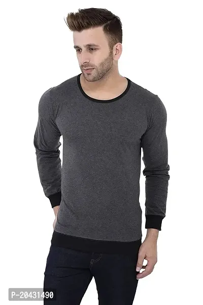Rawhit Clothing Eco-Friendly Men's Regular Fit T-Shirt (RH-307,Pack of 1)-thumb0