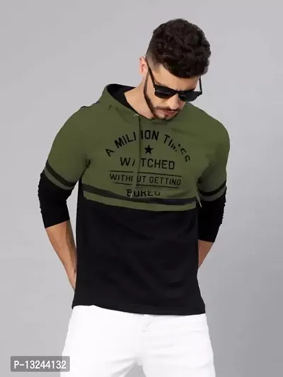 Multicoloured Cotton Tshirt For Men-thumb0