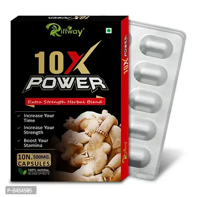 10X Power Herbal Capsules For Enjoy Harder And Long Lasting Erection