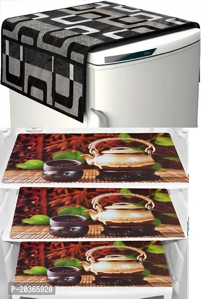 Combo of fridge top ,fridge mat